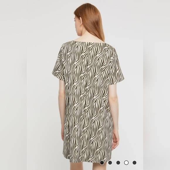 Paule Ka Paris Zebra-print Jacquard Mini Dress Size 46 / 14 - Picture 9 of 9
